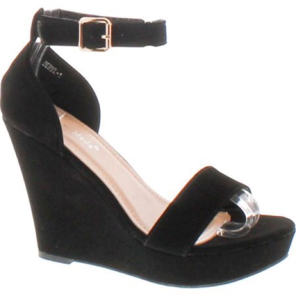 Top Moda Beryl Platform Wedge Sandal
